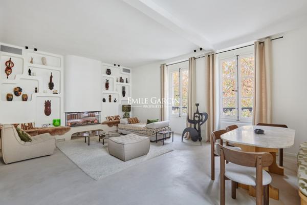 A vendre - appartement - 60 m²  - Paris - 75006  - Saint-Michel  - Vue dégagée