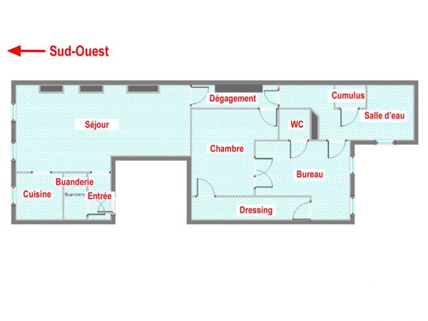 Appartement à vendre 4 pièces 88,06 m² Reims