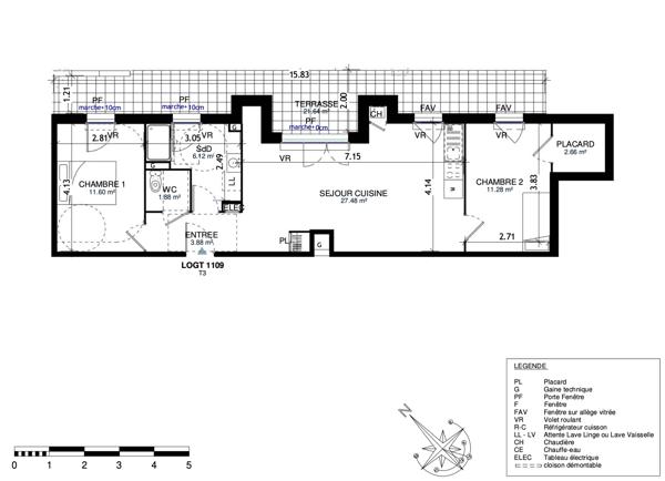 Vente Appartement Honfleur 14600 DEAUVILLE-LE HAVRE