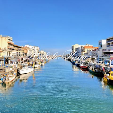 Palavas-les-Flots (34250) T3 TRAVERSANT – DERNIER ETAGE – VUE MER