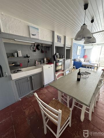 Maison rénovée 70m² avec studio 20m² indépendant - La Palme