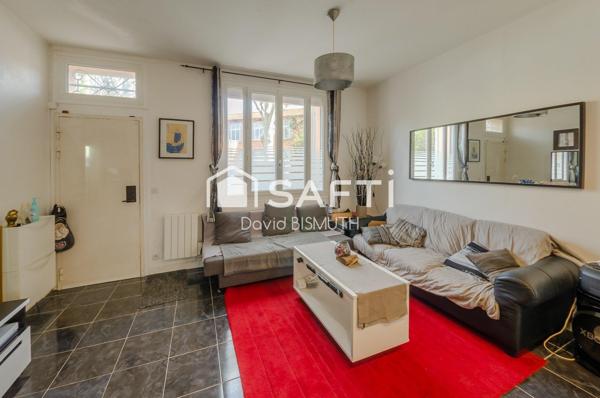 EXCLUSIVITÉ – Charmante maison 3 pièces 2 chambres de 52 m2 avec jardin de 80 m2 – Cité Jardin, Gennevilliers