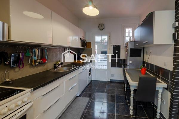 EXCLUSIVITÉ – Charmante maison 3 pièces 2 chambres de 52 m2 avec jardin de 80 m2 – Cité Jardin, Gennevilliers
