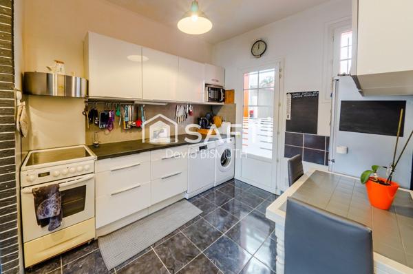 EXCLUSIVITÉ – Charmante maison 3 pièces 2 chambres de 52 m2 avec jardin de 80 m2 – Cité Jardin, Gennevilliers