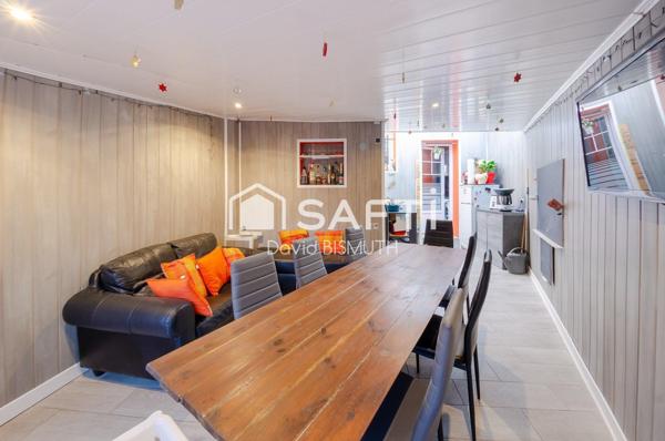 EXCLUSIVITÉ – Charmante maison 3 pièces 2 chambres de 52 m2 avec jardin de 80 m2 – Cité Jardin, Gennevilliers