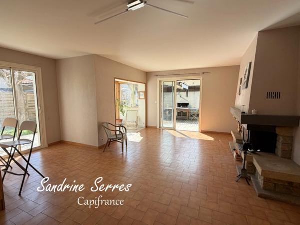 Maison plain-pied 110 m2 environ - 4 chambres - terrain 575 m2 - proche Limoux