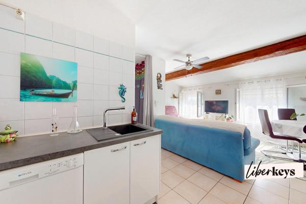 COURSAN : Magnifique appartement T2 lumineux au dernier étage 