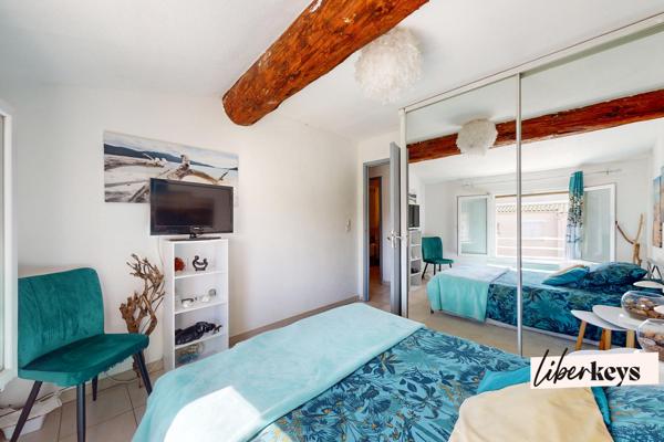 COURSAN : Magnifique appartement T2 lumineux au dernier étage 