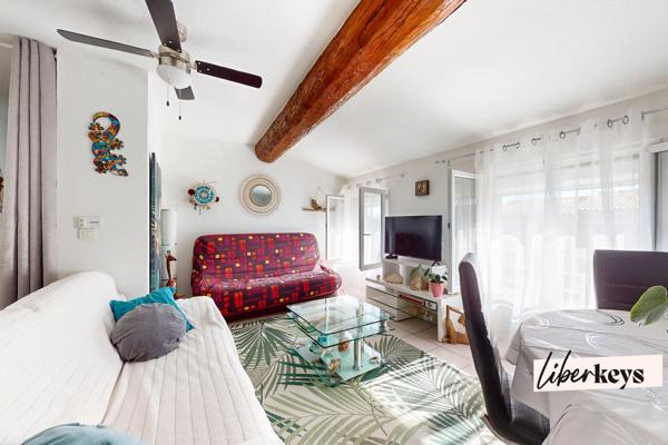 COURSAN : Magnifique appartement T2 lumineux au dernier étage 