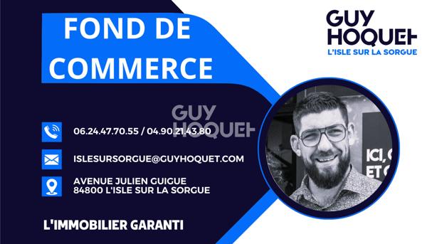 Fonds de Commerce à Vendre à L'Isle-sur-la-Sorgue - Opportunité Rare !