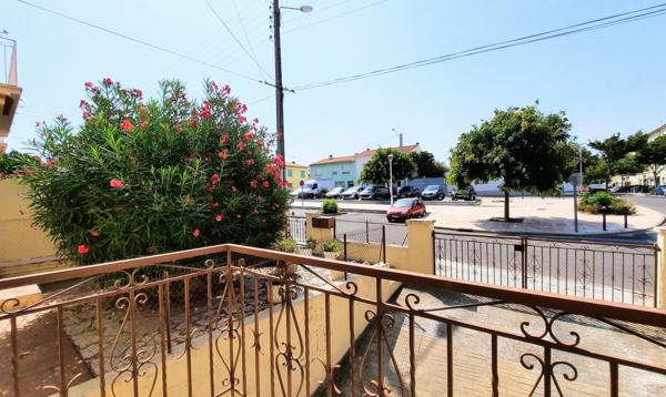 T3 avec cour intérieure, terrasse et garage