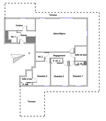 Appartement
         4 pièces
        - 89 m² 580 000 € *