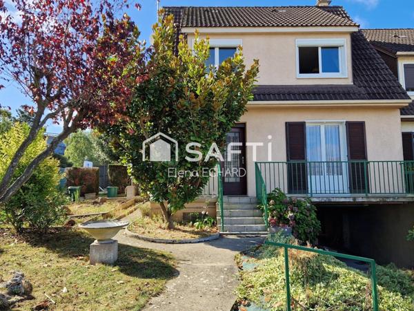 Magnanville – Maison familiale 92 m² avec jardin, véranda et sous-sol total