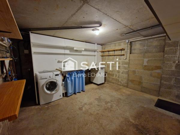 Magnanville – Maison familiale 92 m² avec jardin, véranda et sous-sol total