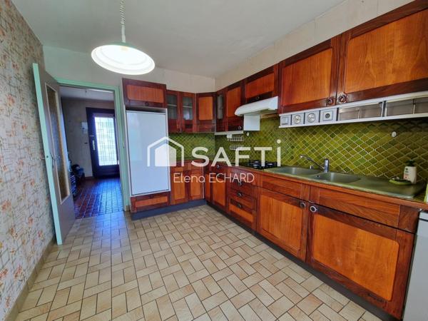 Magnanville – Maison familiale 92 m² avec jardin, véranda et sous-sol total