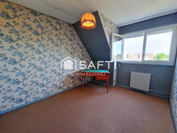 Magnanville – Maison familiale 92 m² avec jardin, véranda et sous-sol total