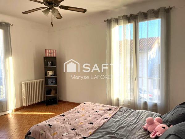 Appartement en cours de rénovation – 90 m² avec jardin, garage et parking