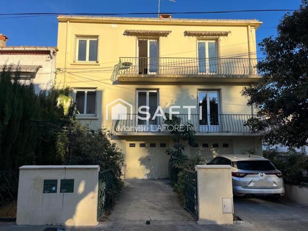 Appartement en cours de rénovation – 90 m² avec jardin, garage et parking