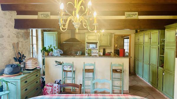 Vignoble avec 2 maisons en pierre. Potentiel de créer un manoir.