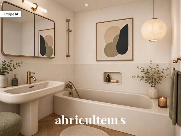 Appartement 49 m² 2 pièces Lyon 3e Montchat / Monplaisir