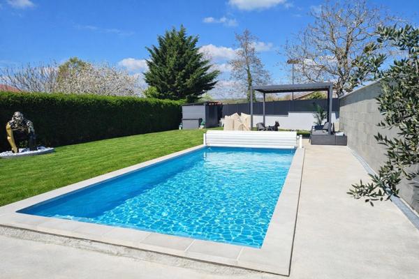Maison T5 – 106 m² – Jardin 521 m² avec piscine