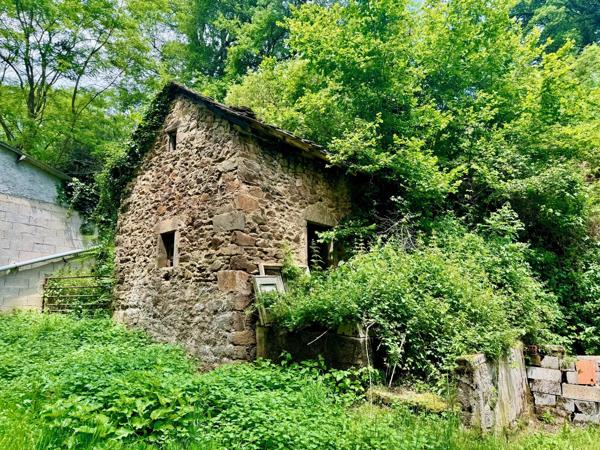 Rieupeyroux – Maison en Pierre et Moulin Converti dans la Campagne de l’Aveyron