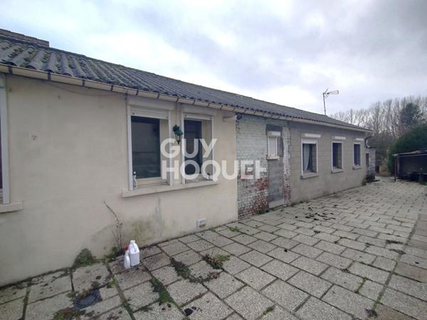 Maison à vendre à Péronne - plain pied 4 pièces avec garage