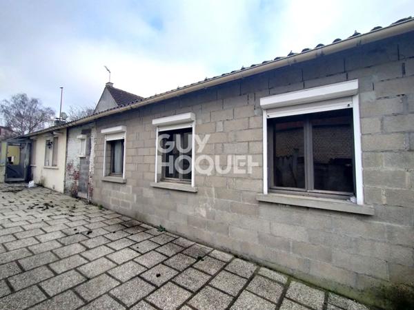 Maison à vendre à Péronne - plain pied 4 pièces avec garage
