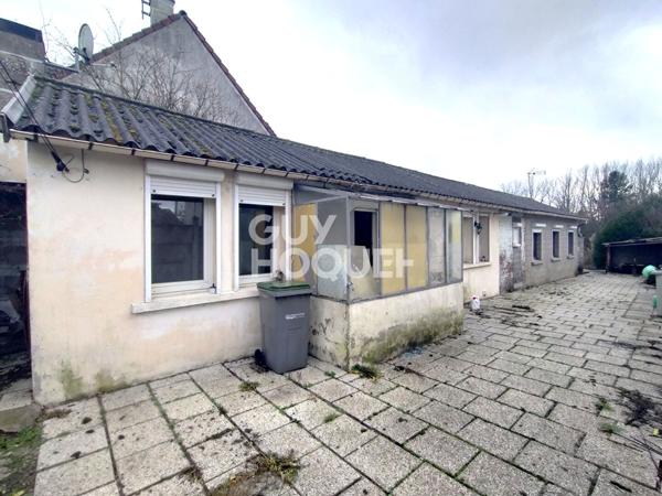 Maison à vendre à Péronne - plain pied 4 pièces avec garage