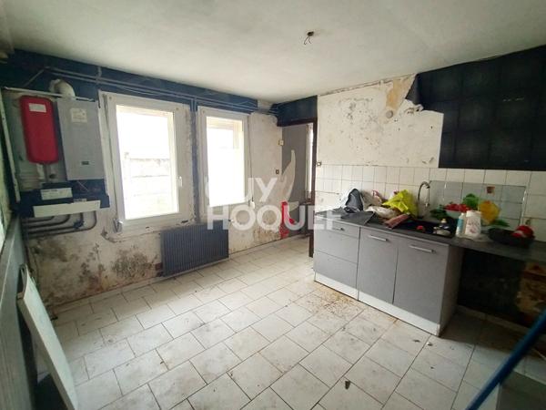 Maison à vendre à Péronne - plain pied 4 pièces avec garage