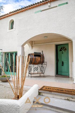 RESIDENCE SECURISEE PEY BLANC - MAISON - 220 M2 - TERRAIN 2 000 M2 - PISCINABLE - VUE SAINTE VICTOIRE  - 1 150 000