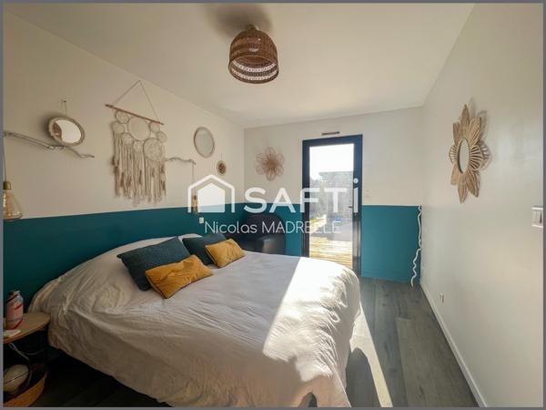 Maison 4 chambres, dépendance, piscine, calme absolu