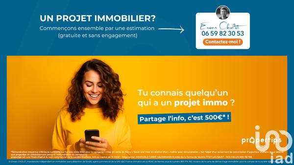 Appartement à vendre 2 pièces 65 m² Couëron