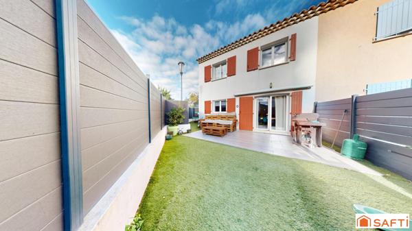 Maison récente, garantie décennale avec jardin clos