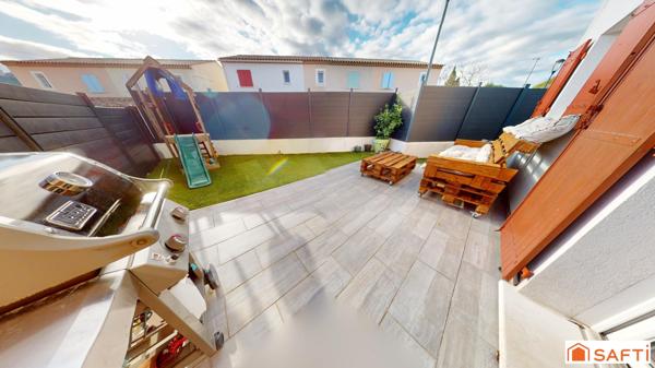 Maison récente, garantie décennale avec jardin clos