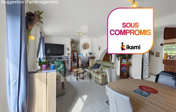 Maison 70 m2 sur sous-sol. Mennetou-sur-Cher