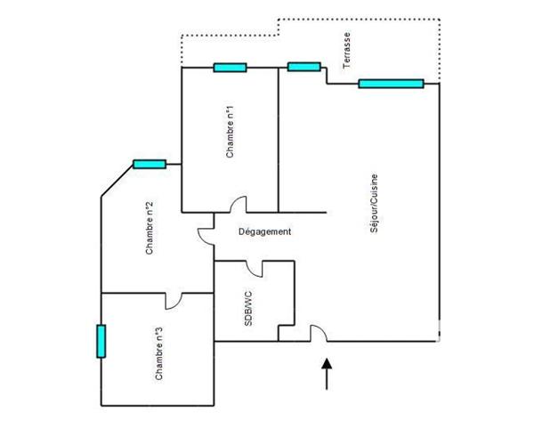 Appartement à vendre 4 pièces 83 m² Menton