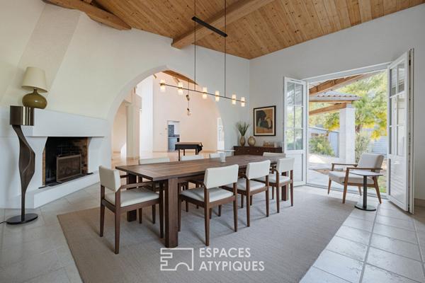 Villa d’inspiration Cycladique au coeur de La Tremblade