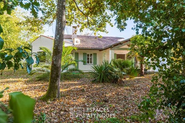 Villa d’inspiration Cycladique au coeur de La Tremblade