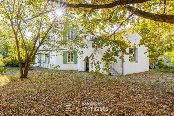 Villa d’inspiration Cycladique au coeur de La Tremblade