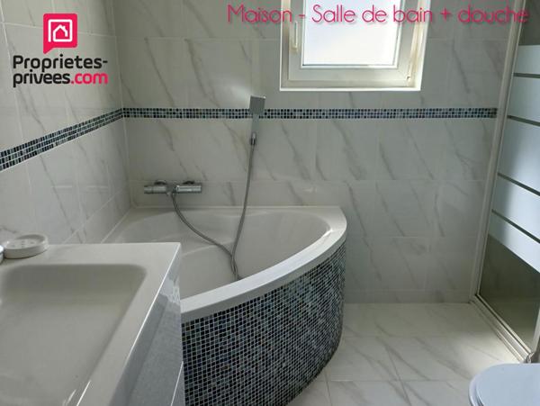 Maison 4 chambres dont cabinet/appart F1 46m² indépendant