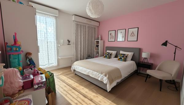 Magnifique T3 dernier étage avec 45 m² de terrasse – cave et 2 parkings