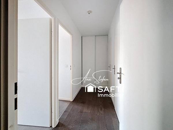 ? Massy – Quartier Atlantis | Beau 3 pièces avec 2 balcons, dernier étage & parking ?