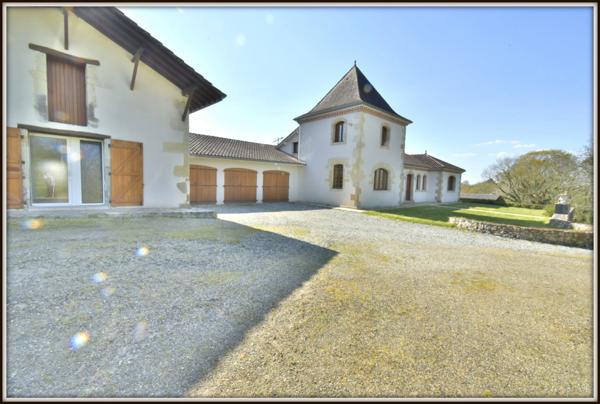 PROPRIETE 13 Ha - MAISON DE MAITRE + APPARTEMENT - CLASSE ENERGIE B