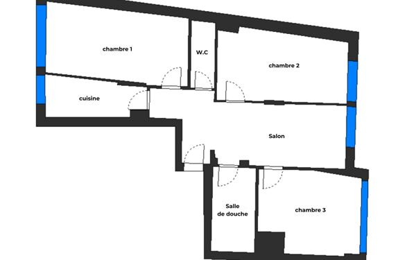 Appartement à vendre    4 pièces • 85,02 m2 Nice