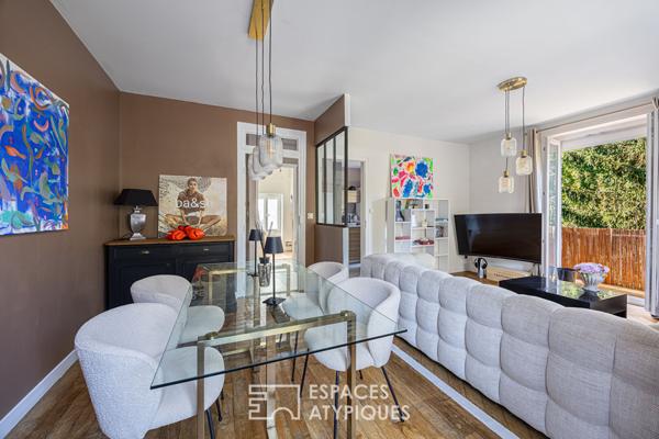 Appartement de charme avec jardin déporté