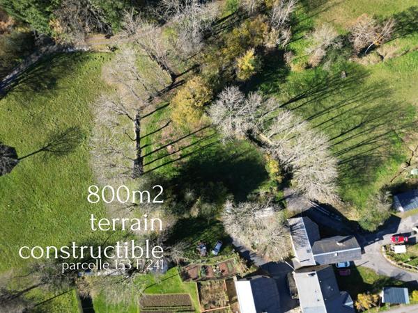 terrain constructible en pleine nature