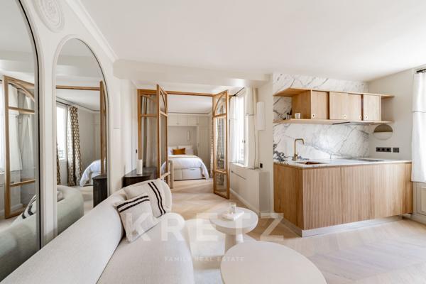 Appartement en plein coeur de Montorgueil entièrement refait par architecte