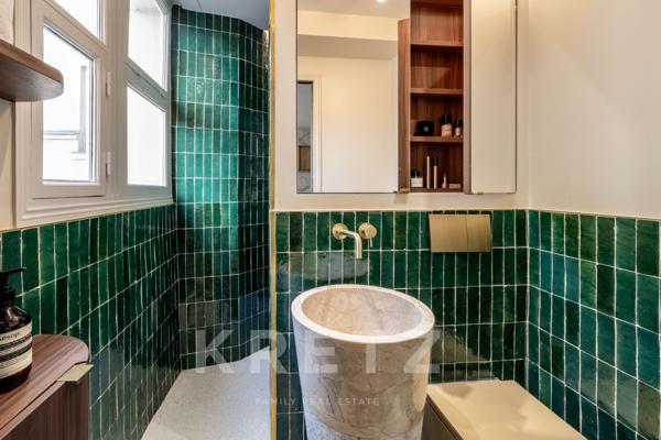 Appartement en plein coeur de Montorgueil entièrement refait par architecte