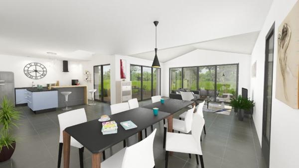 Terrain + Maison à vendre 5 pièces - 125 m²
